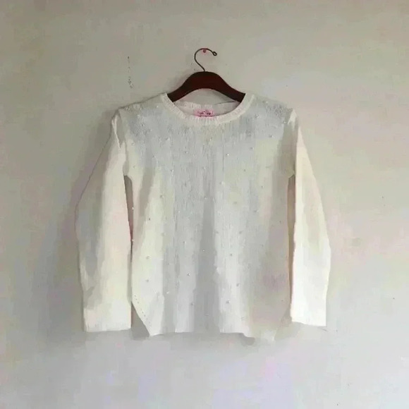 Pink angel Girls Sweater  - Picture 1 of 9